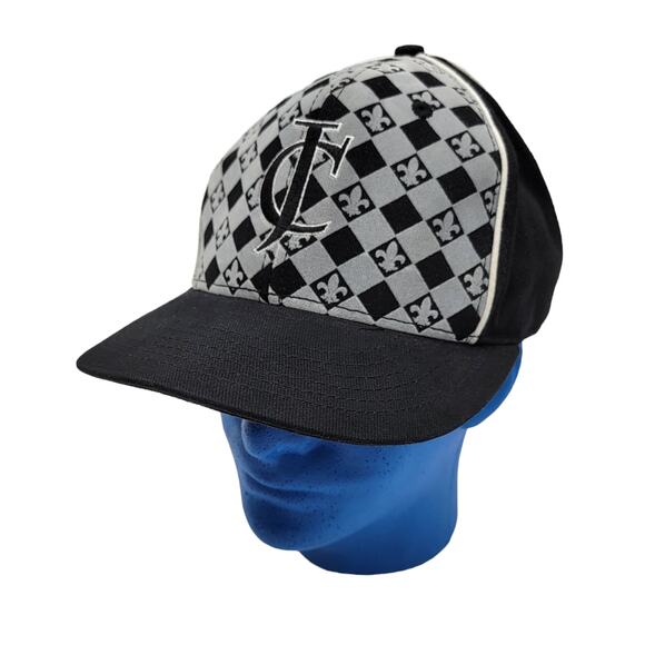 4/$25 -Jaques Cardin Cognac VSOP Black & Gray Fleur de Lis Cap - One Size - Picture 2 of 9